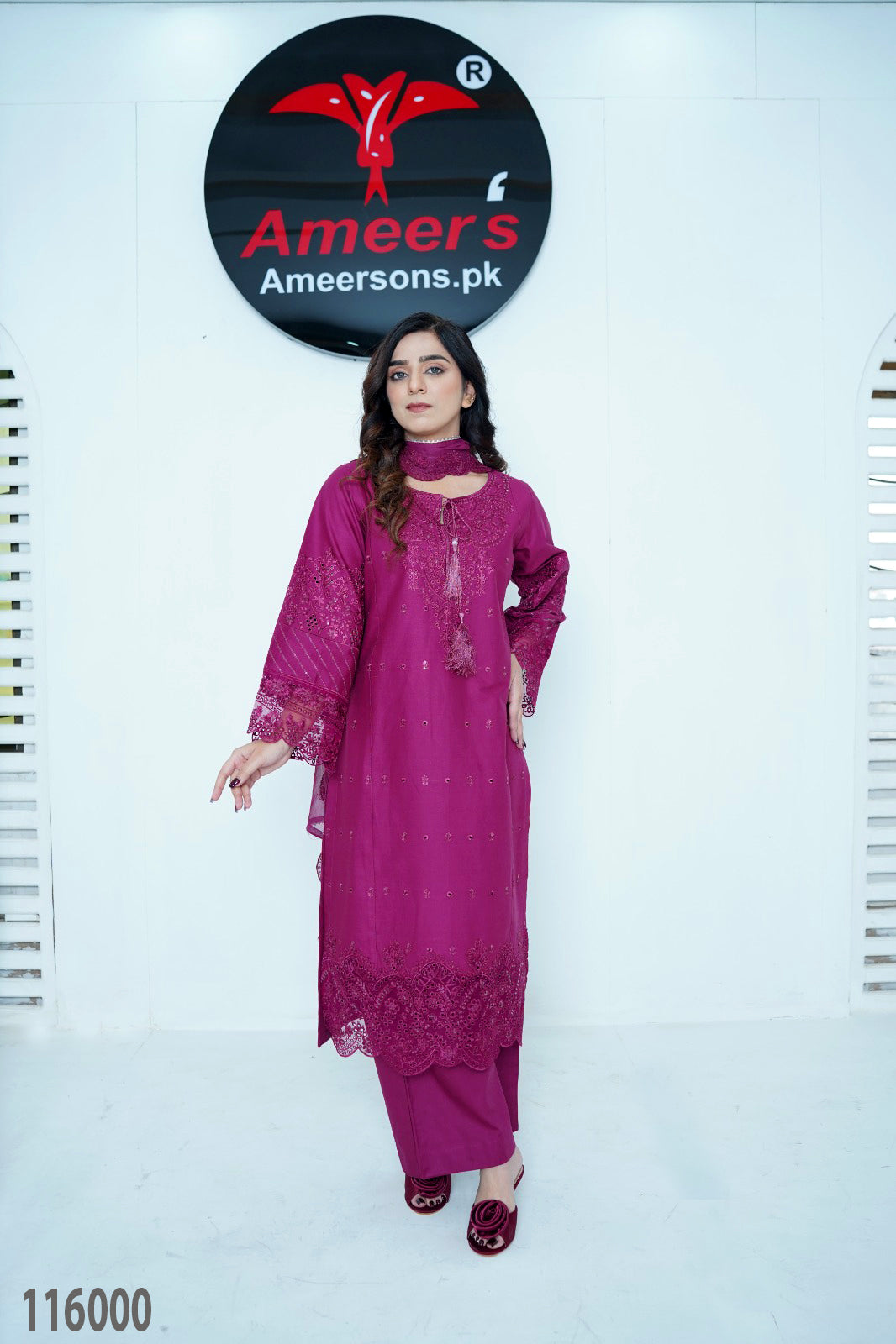 Winter Collection 2025 | stitched Khaddar Suits for Women by Ameersons