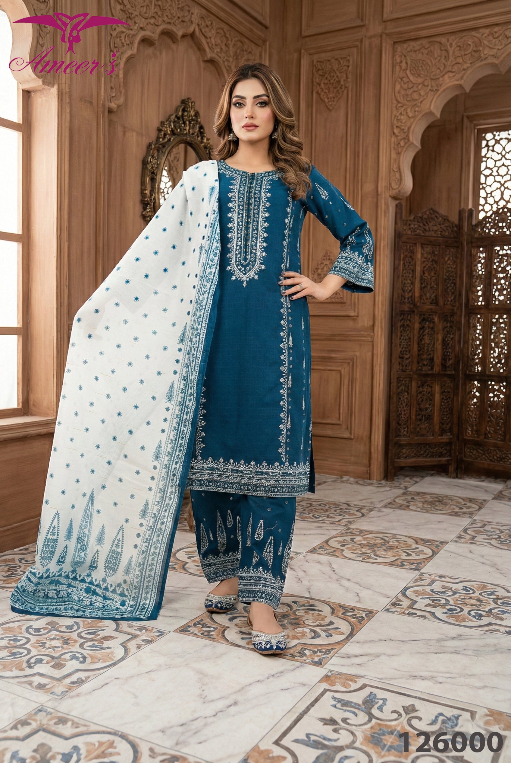 Khaddar Suits Collection | Winter Dresses for Ladies