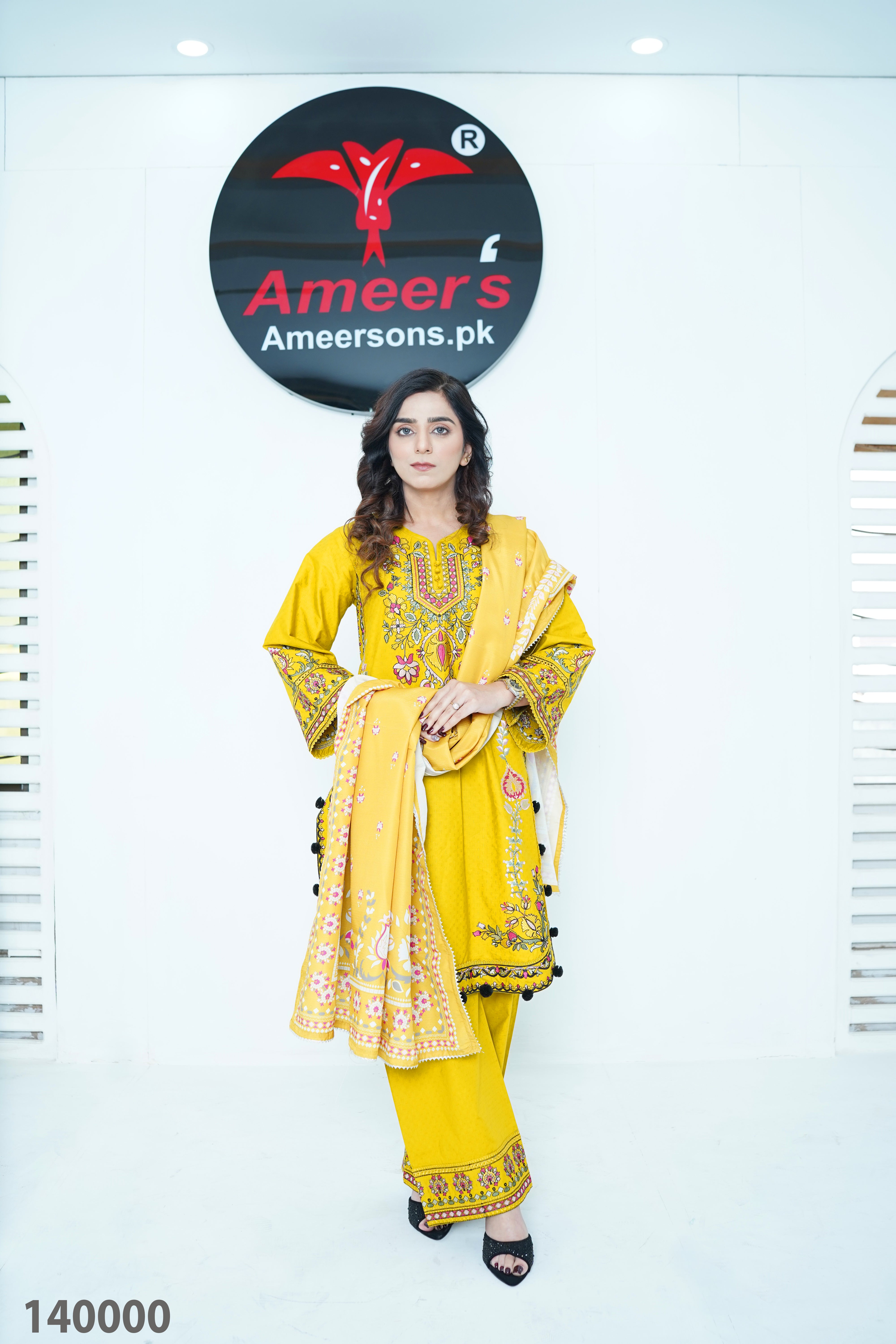 Khaddar Suit collection 2025 & stitched Khaddar Sale Online by Ameersons