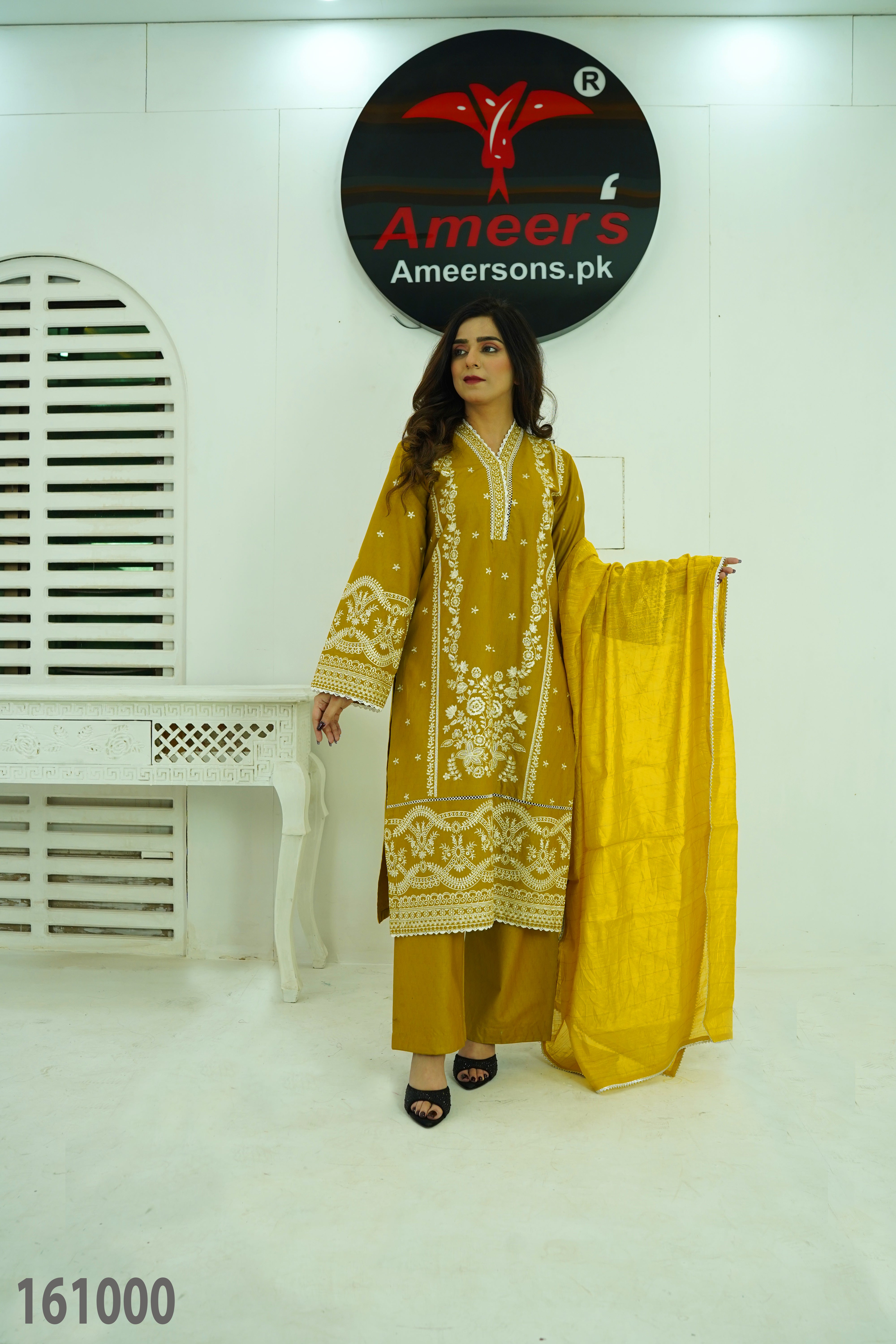 New Winter Shirt Collection Three Piece By Ameer Sons