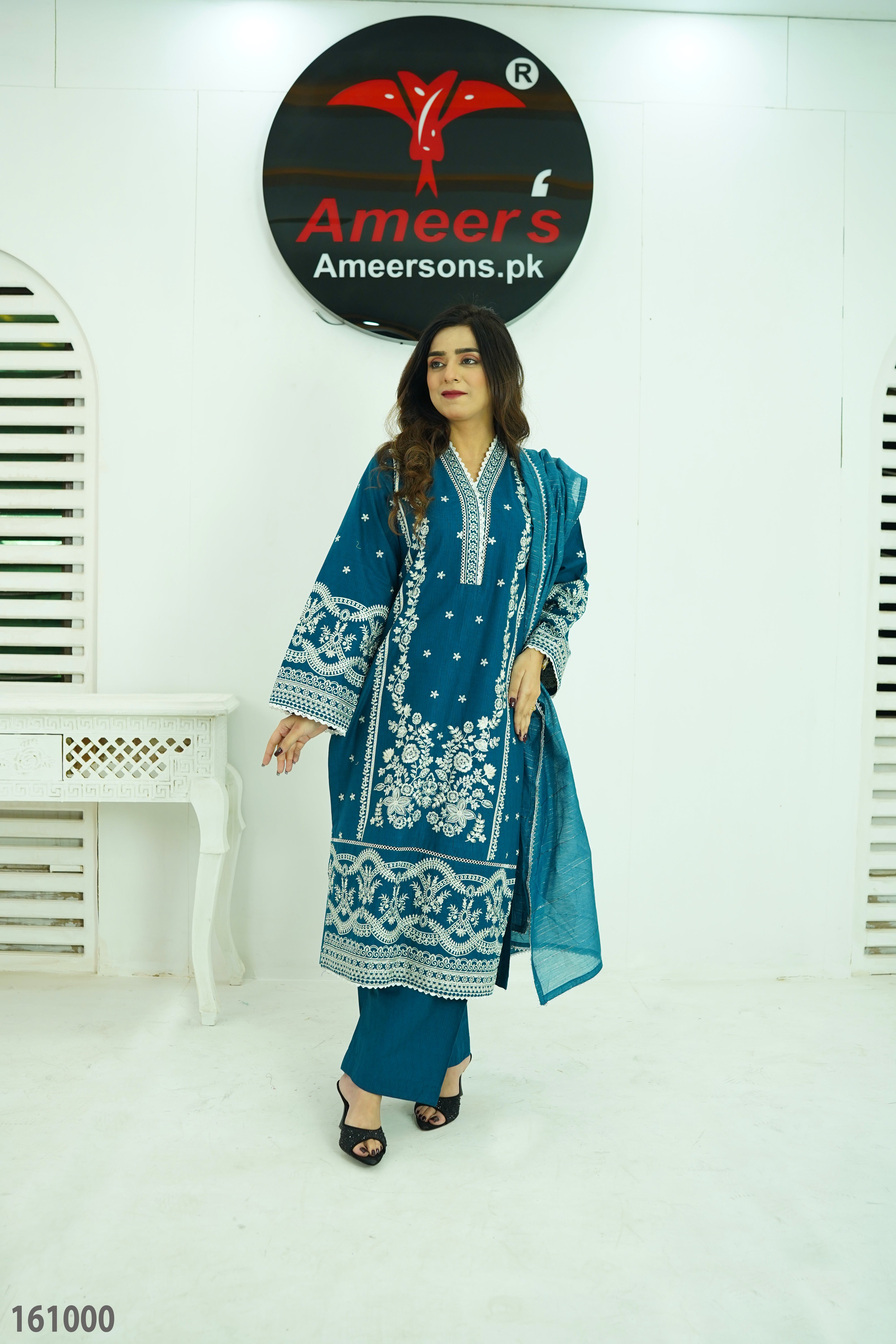 New Winter Shirt Collection Three Piece By Ameer Sons