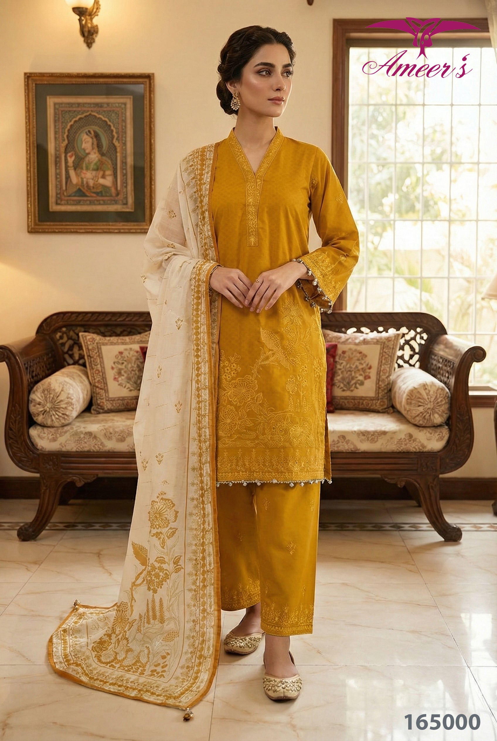 Stitched Khaddar 3pcs Suit || Design Trends for Winter 2026