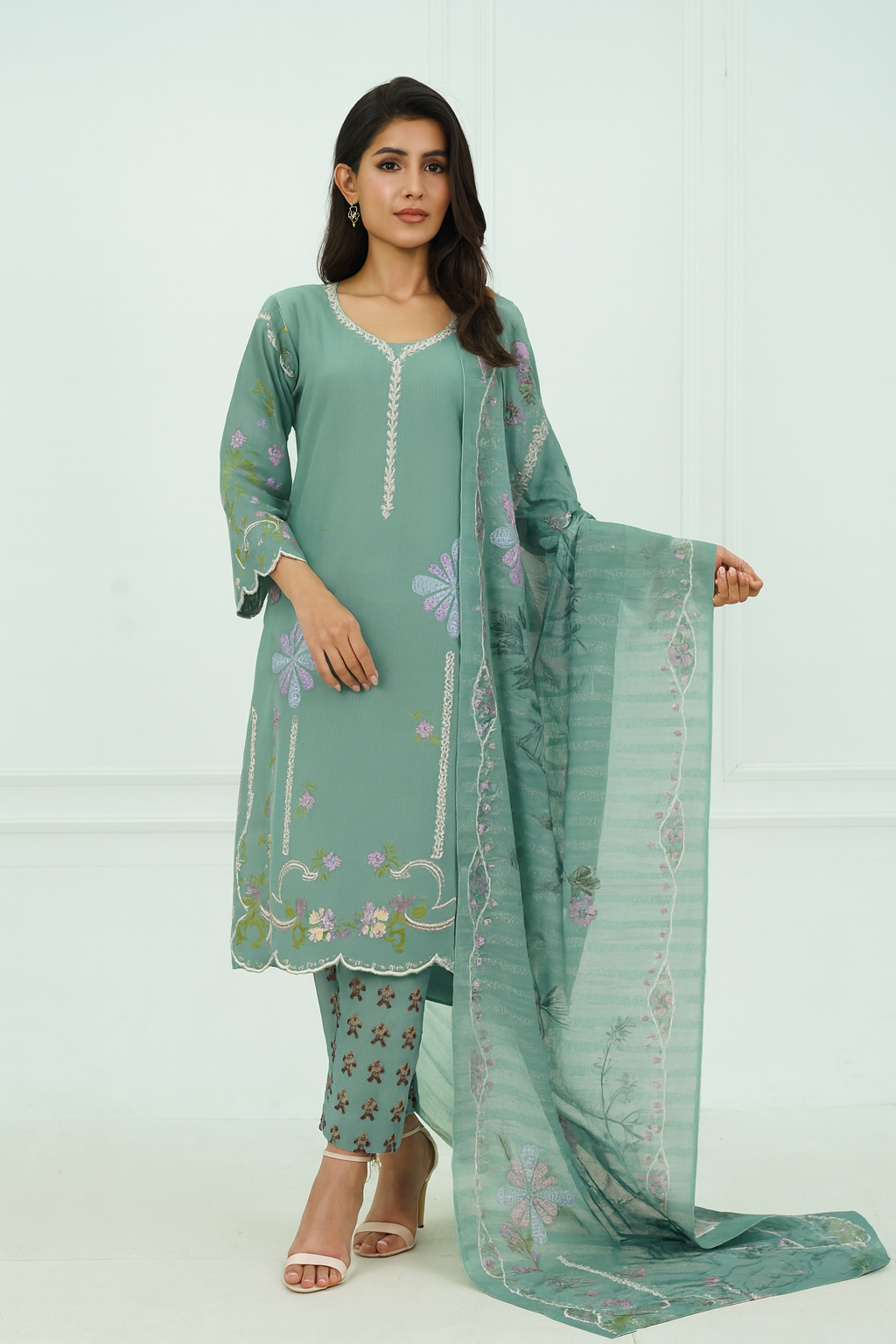 New Ladies Khaddar Collection By Ameer Sons