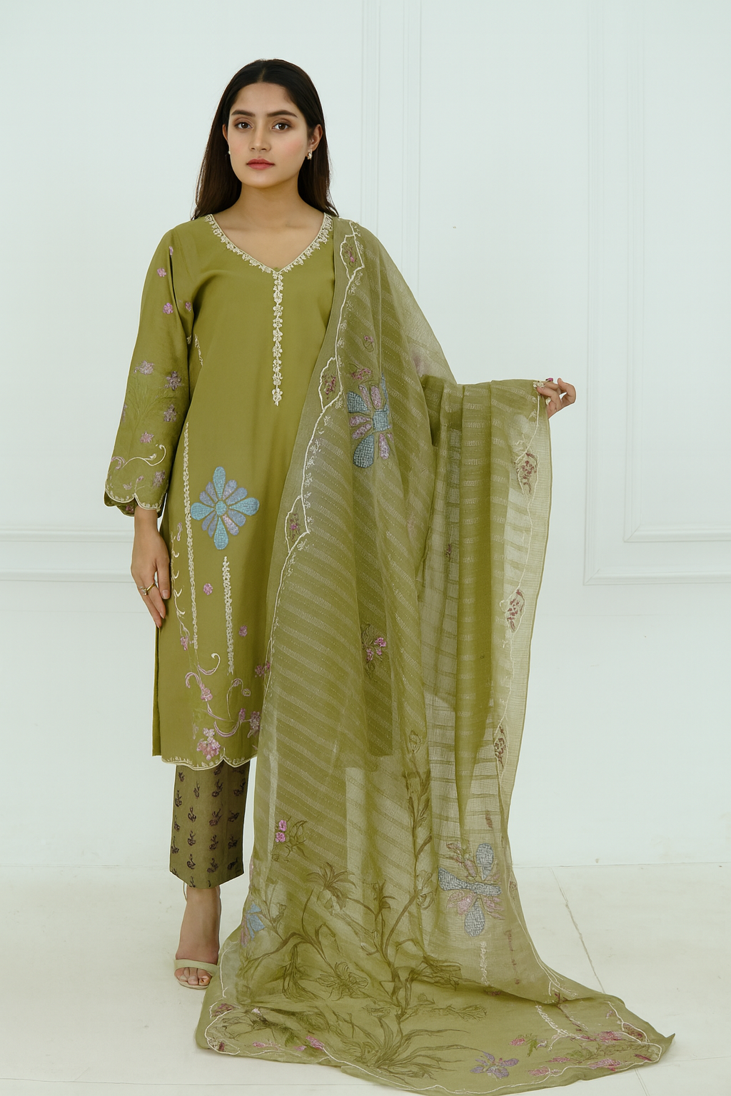 New Ladies Khaddar Collection By Ameer Sons