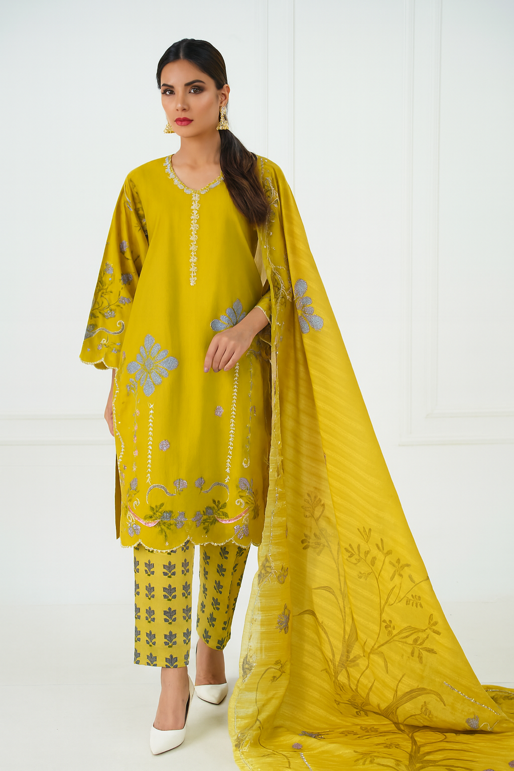 New Ladies Khaddar Collection By Ameer Sons