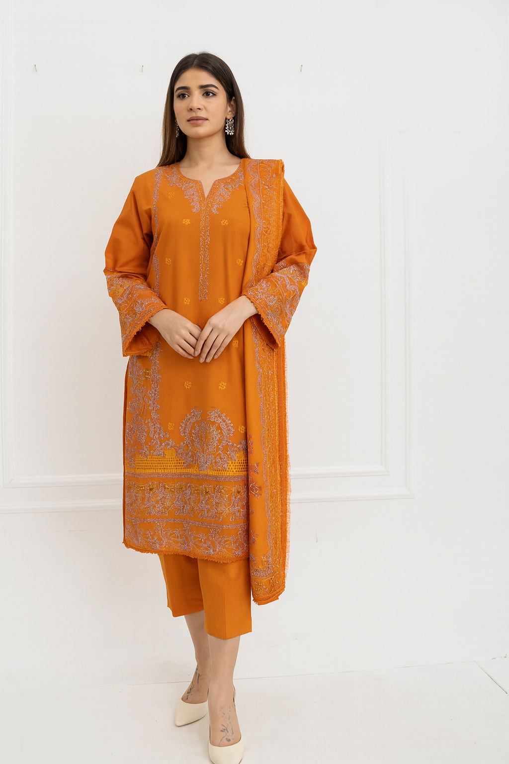 New Shirt Khaddar three piece collection