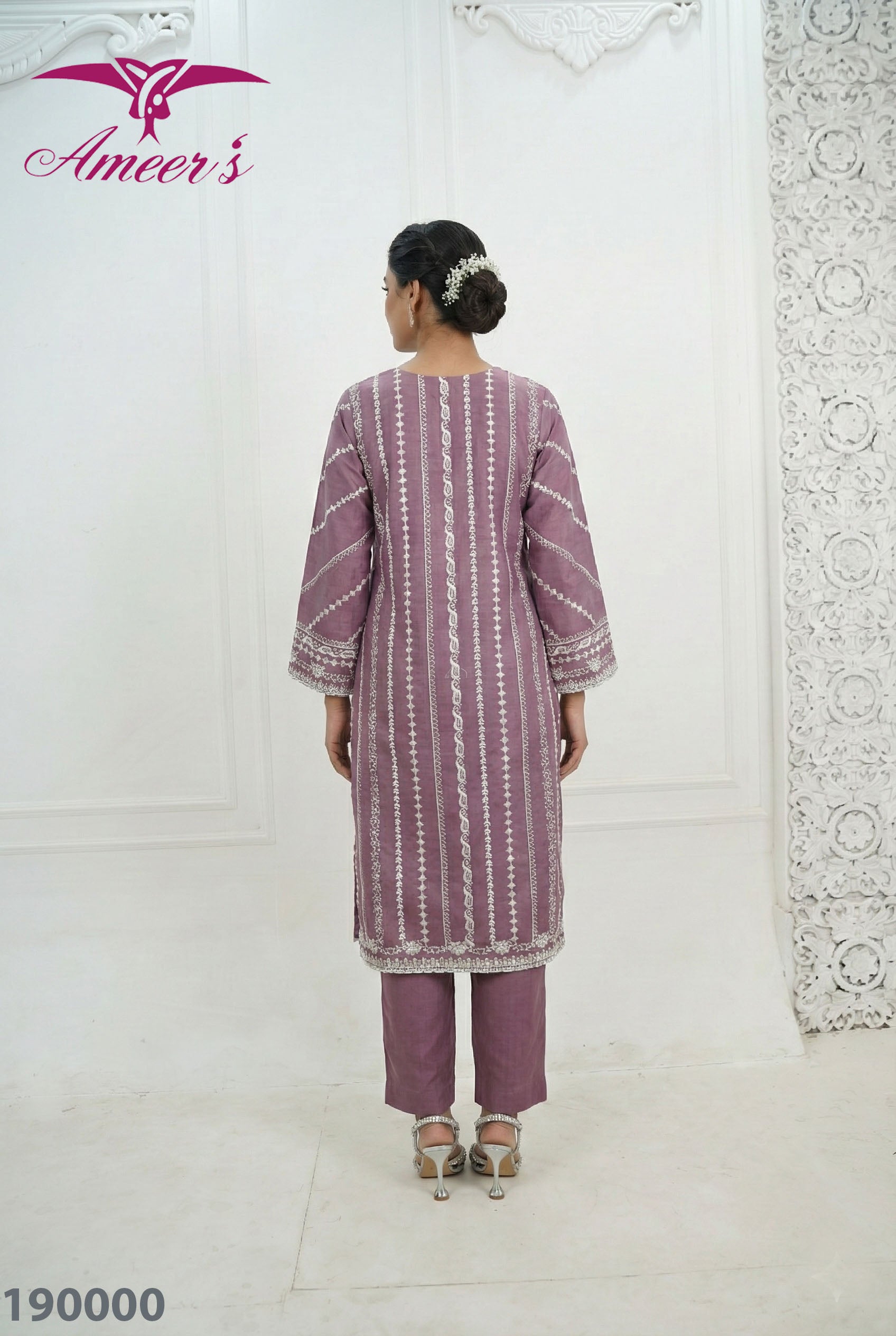 Khaddar Emb suit 2026 - Ready-to-Wear Collection | By Ameer Sons