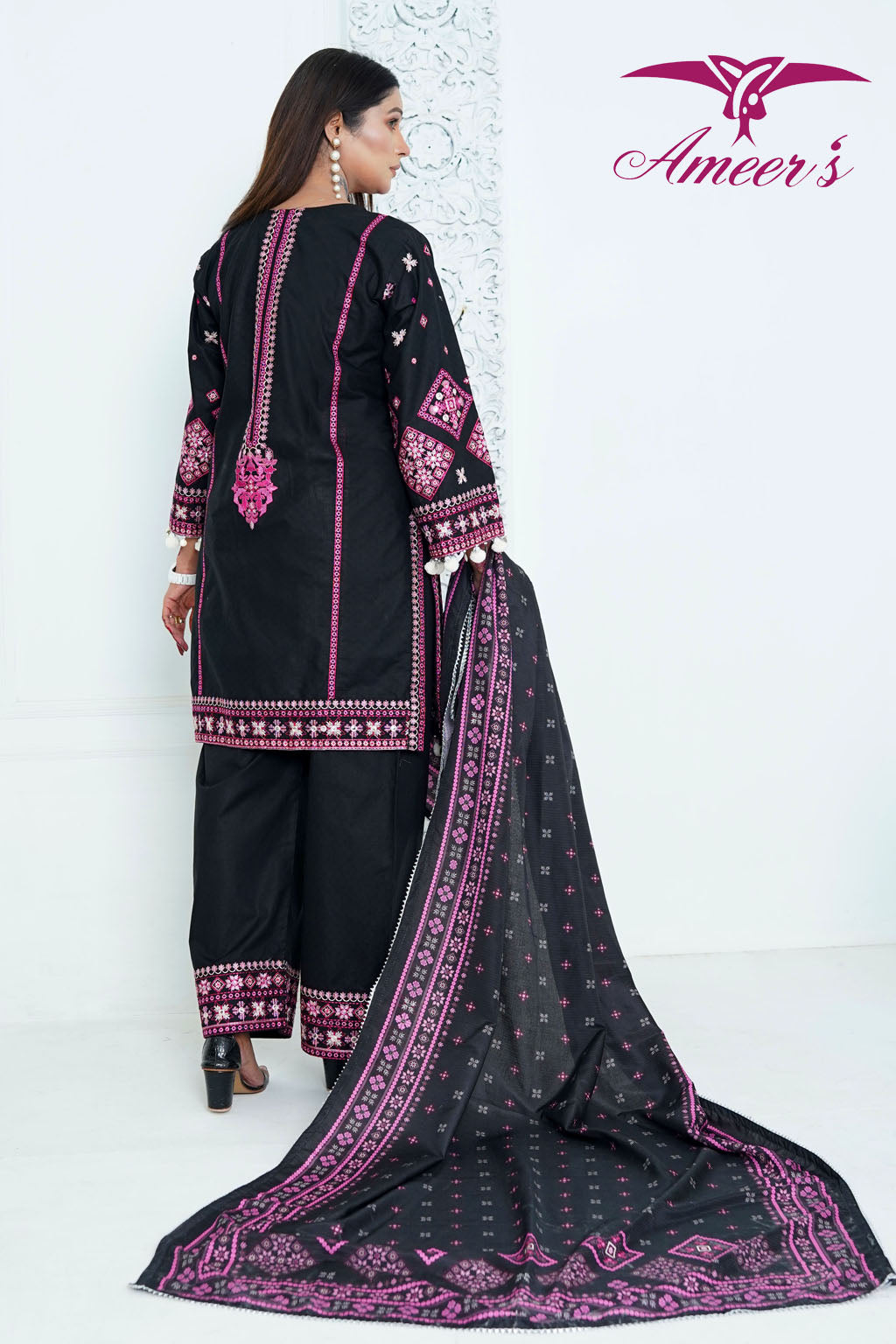 Winter Collection 2025 | stitched Khaddar Suits for Women By Ameersons