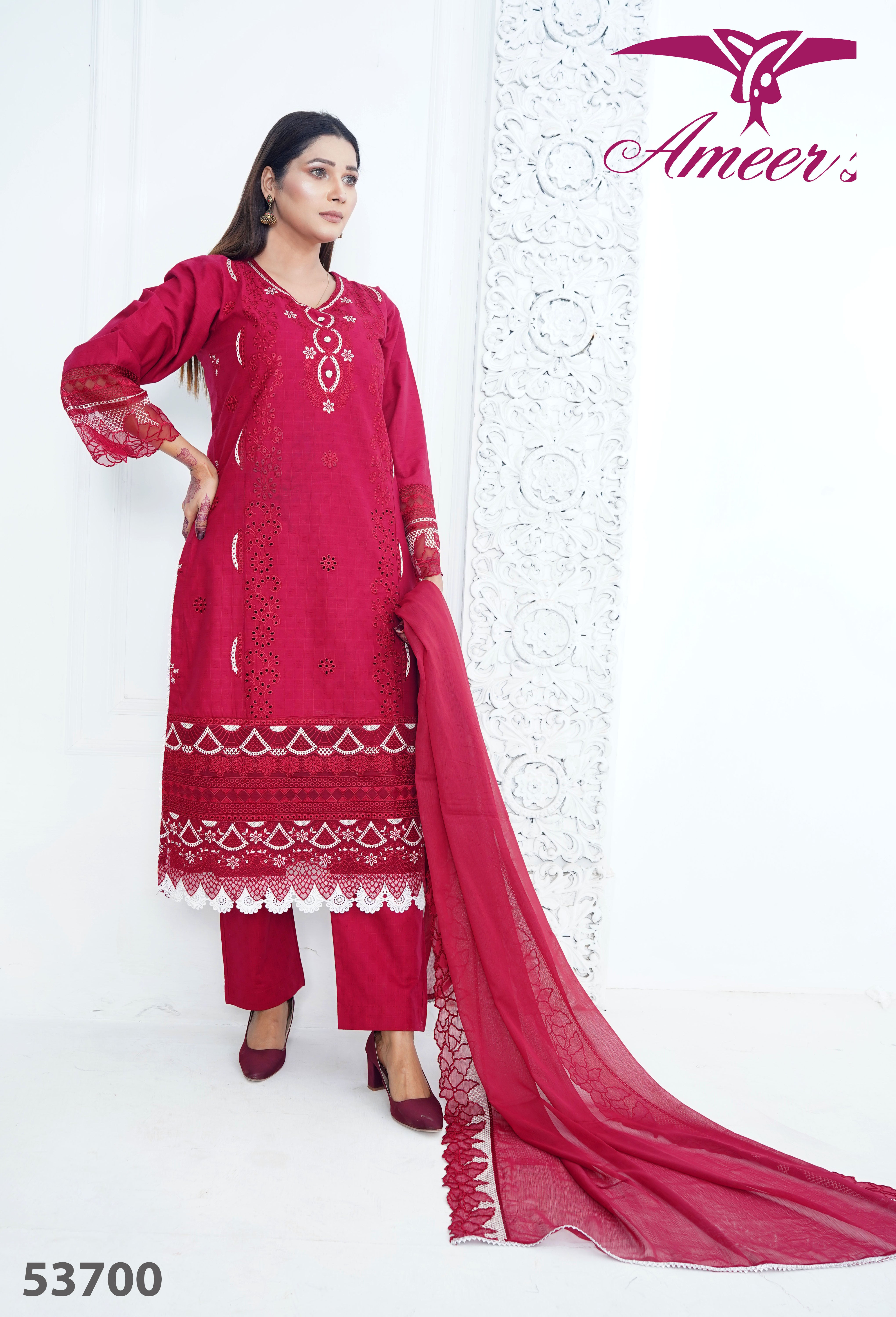 New Winter Shirt Collection 2025 Three Piece By Ameer Sons