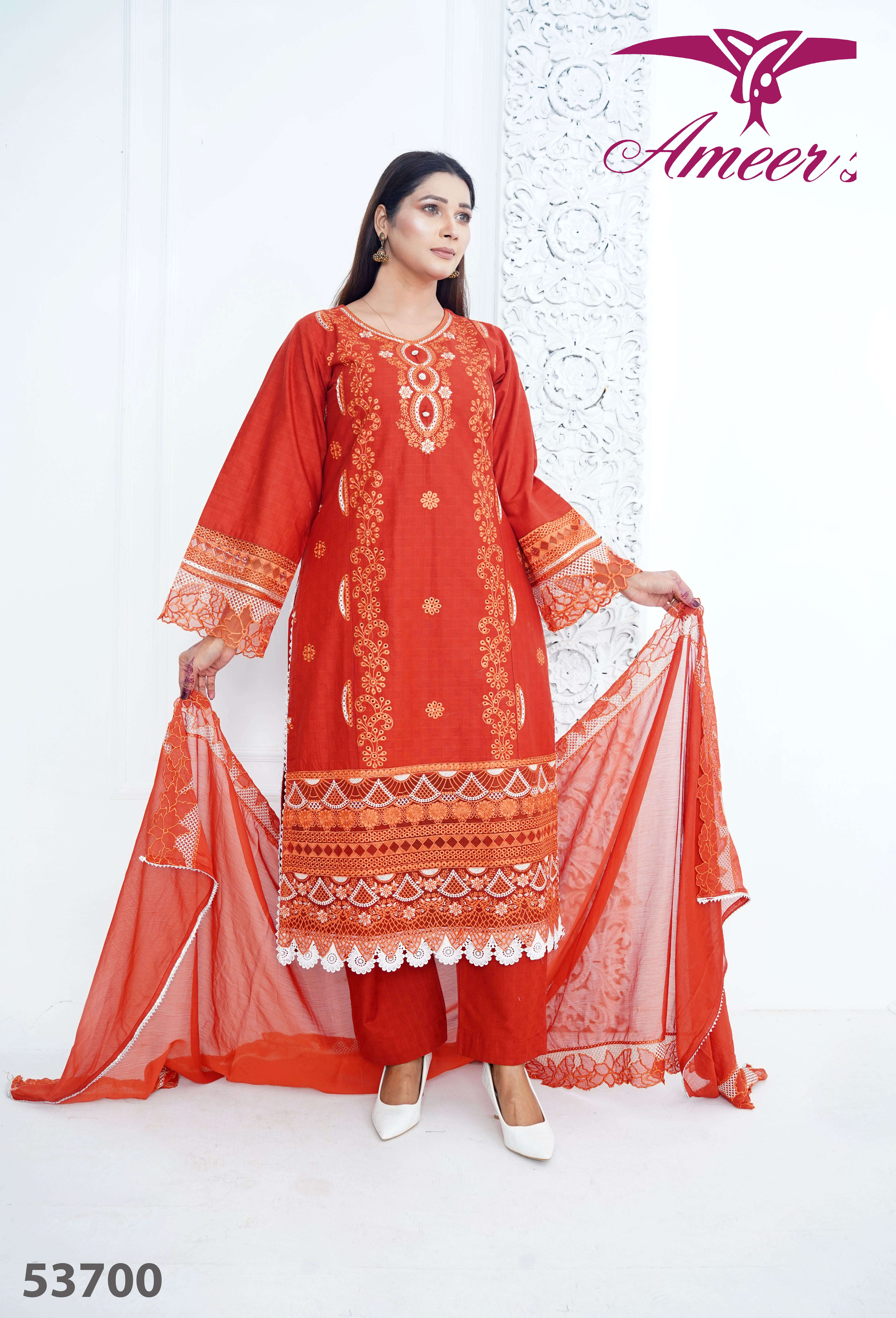 New Winter Shirt Collection 2025 Three Piece By Ameer Sons