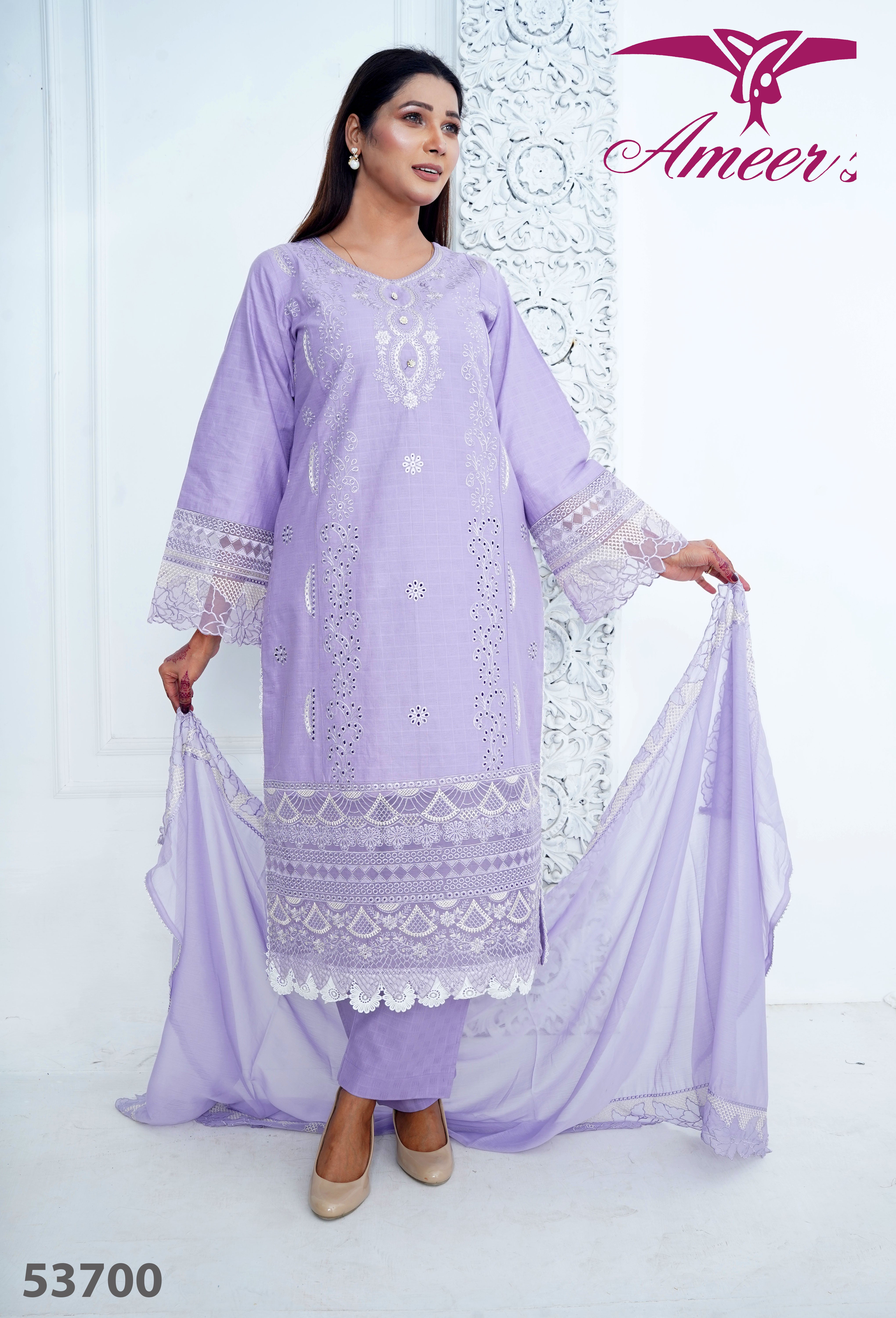 New Winter Shirt Collection 2025 Three Piece By Ameer Sons