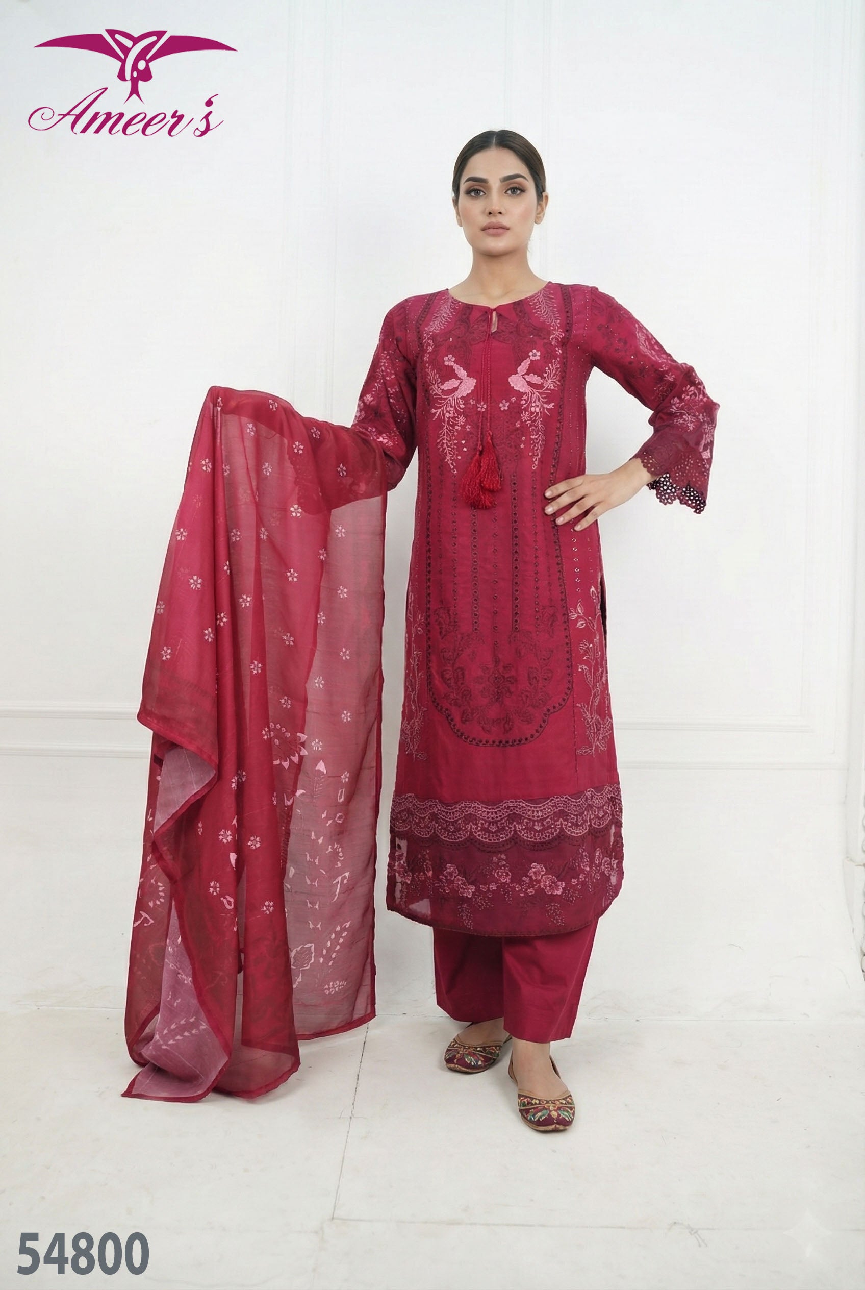 Winter Collection 2026 | Stitched Khaddar Suits for Women by Ameer Sons