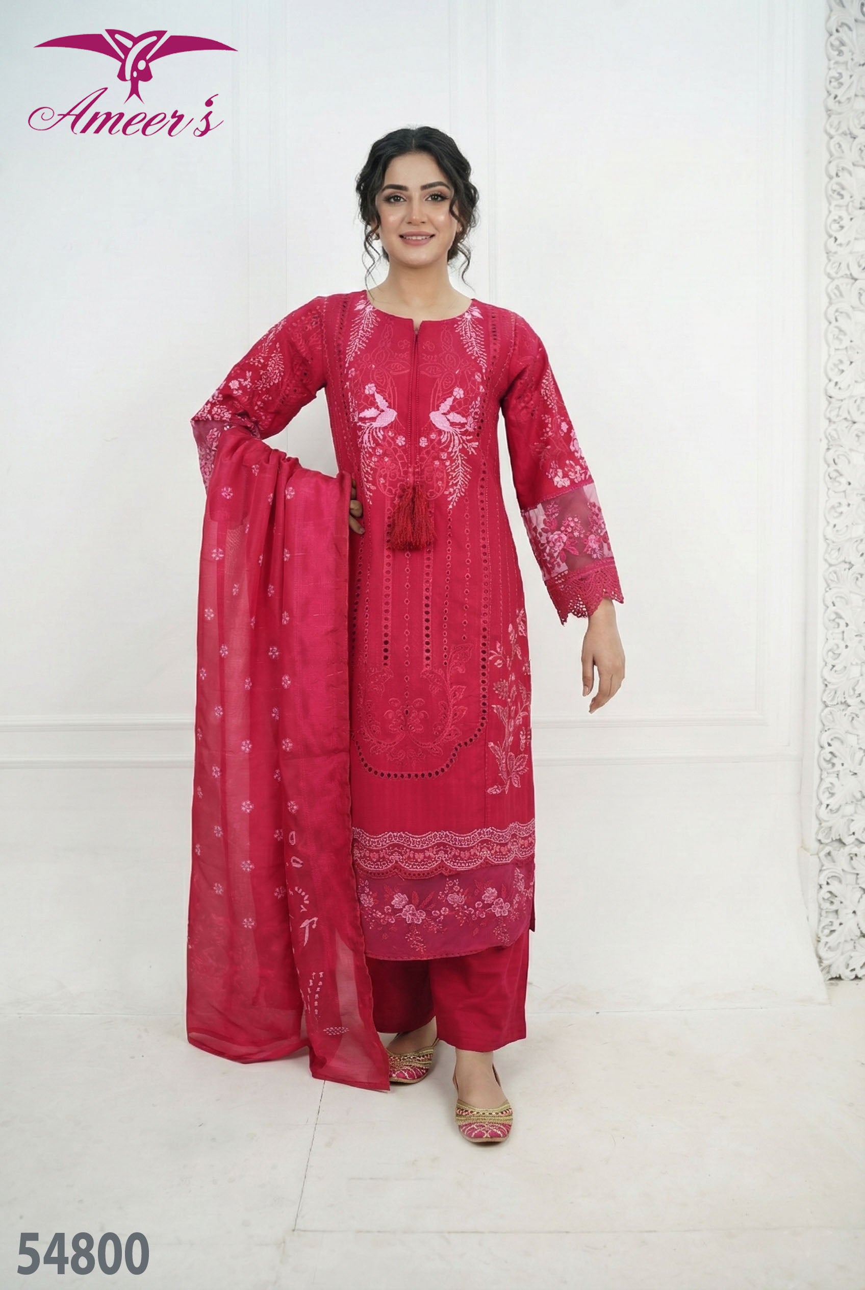 Winter Collection 2026 | Stitched Khaddar Suits for Women by Ameer Sons