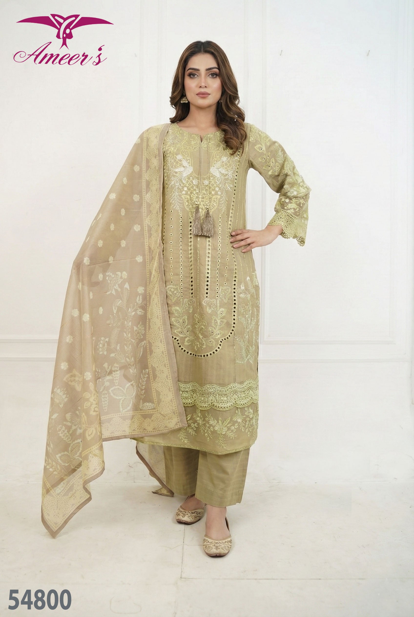 Winter Collection 2026 | Stitched Khaddar Suits for Women by Ameer Sons