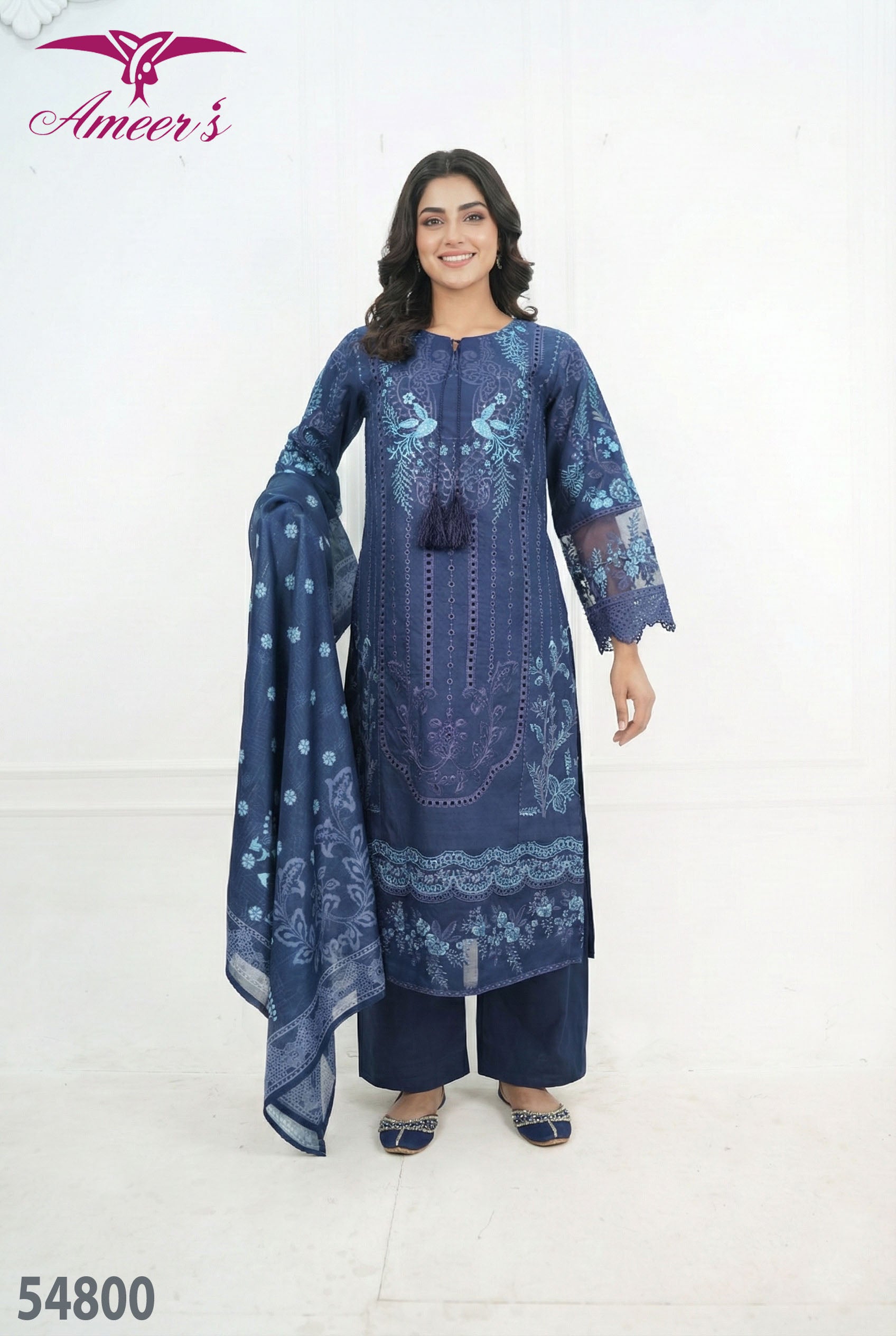 Winter Collection 2026 | Stitched Khaddar Suits for Women by Ameer Sons