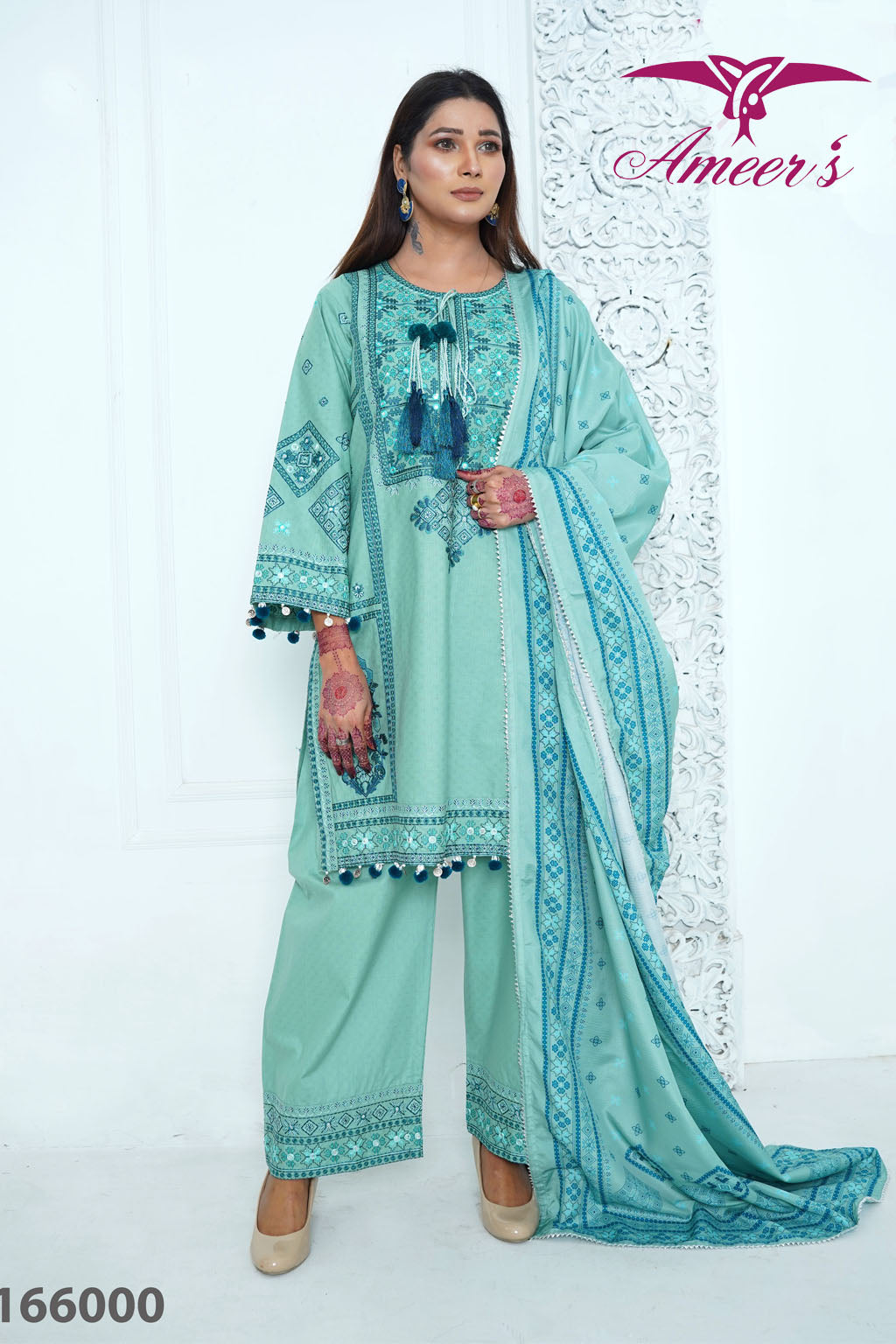 Winter Collection 2025 | stitched Khaddar Suits for Women By Ameersons