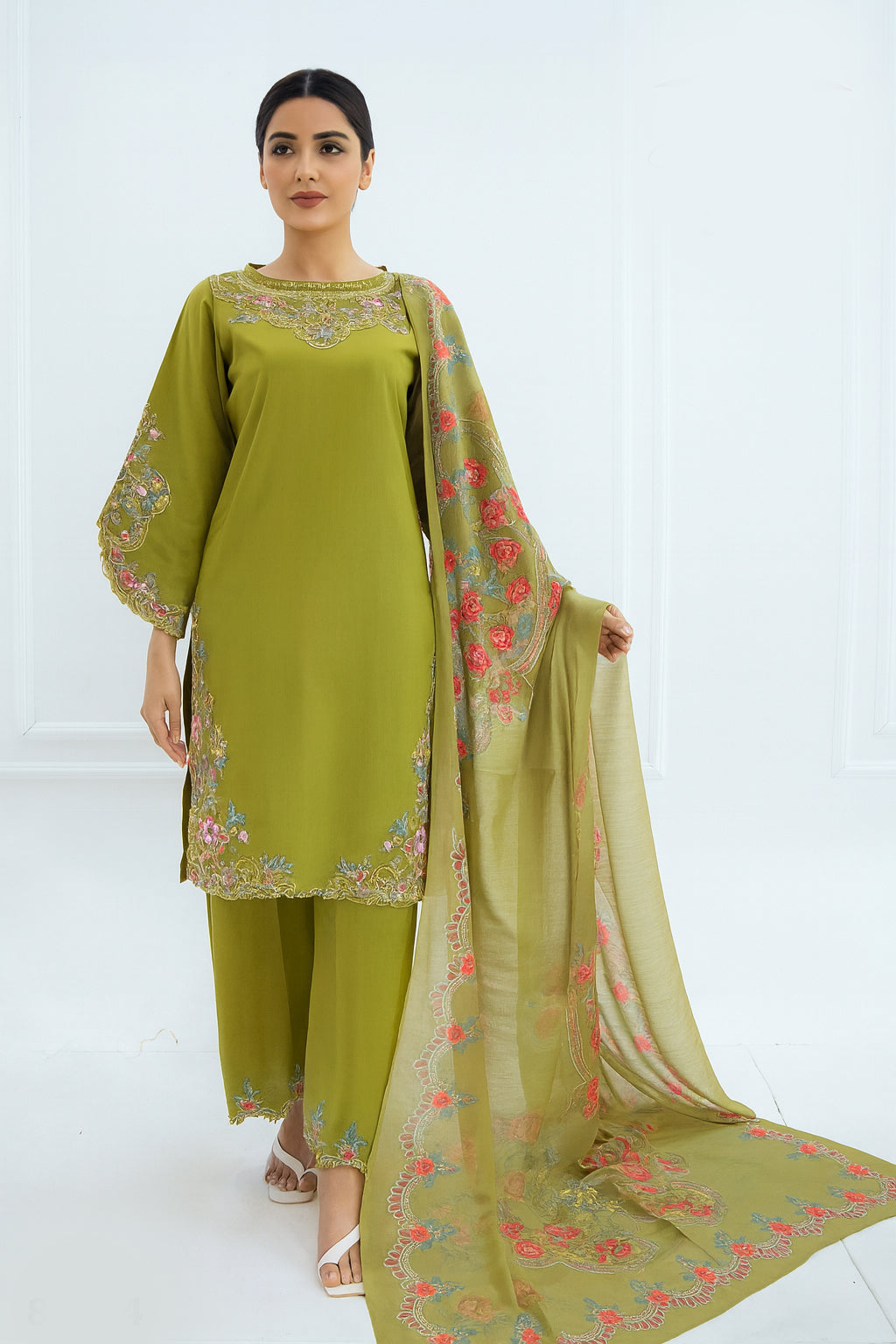 Ameer Sons Khaddar three piece collection