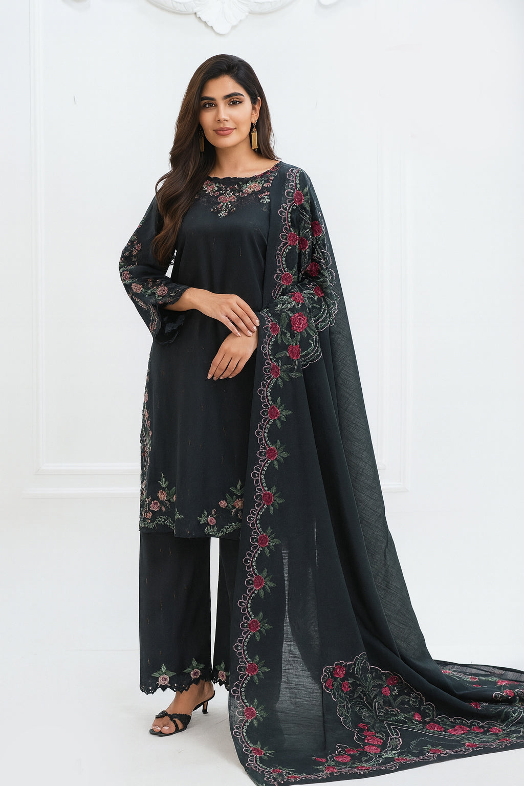 Ameer Sons Khaddar three piece collection