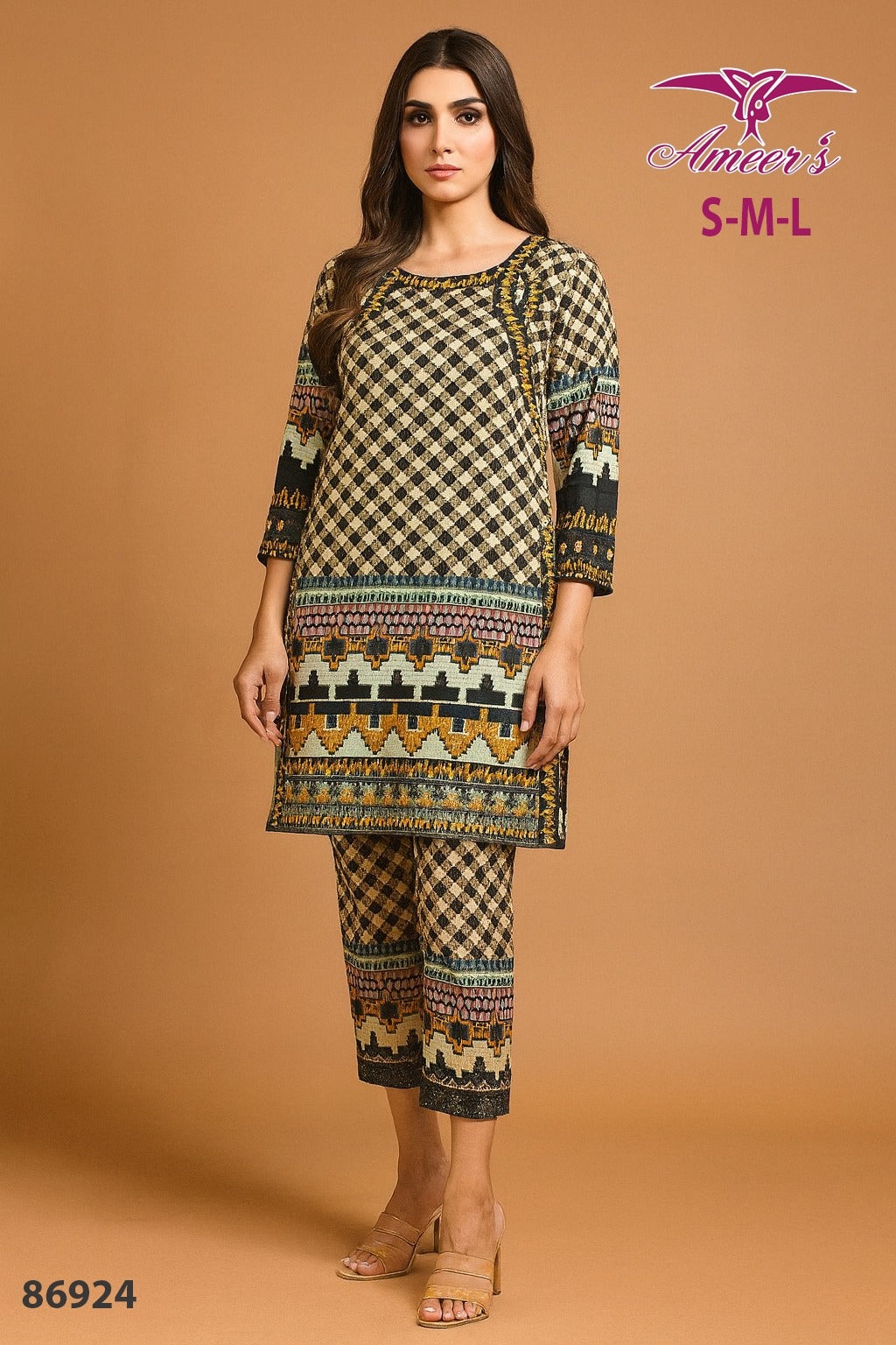 New Two Piece Ladies Collection By Ameer Sons