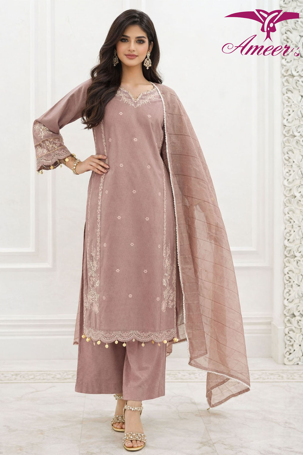 Stitched Winter Dresses For Women 2025